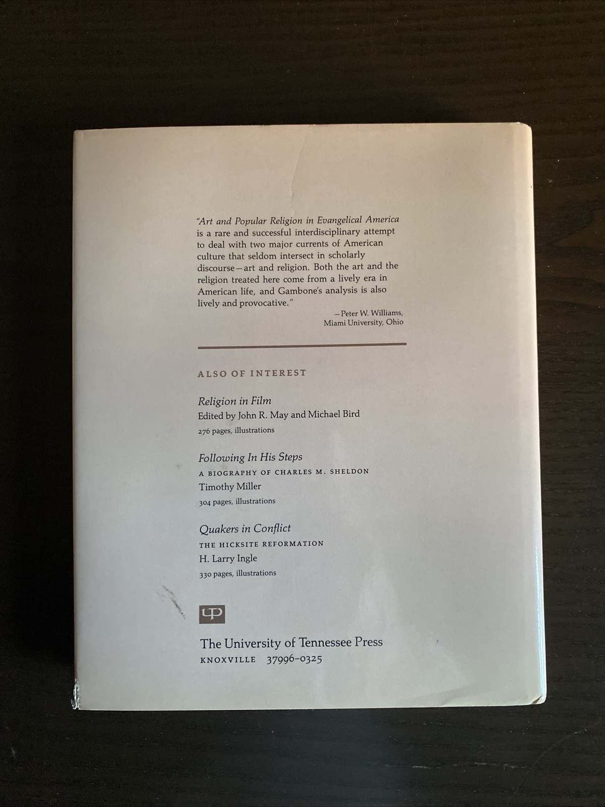 Art and Popular Religion in Evangelical America, 1915-1940. R. Gambone