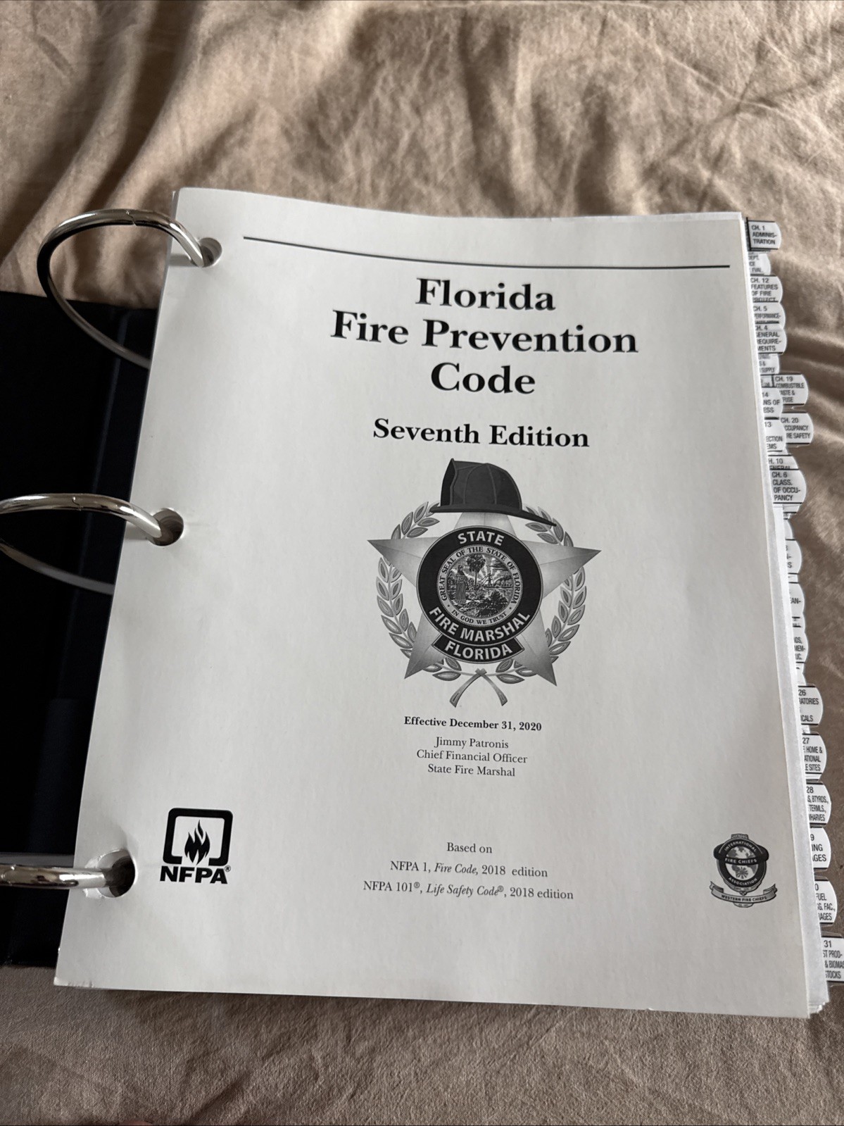 NFPA Florida Fire Prevention Code Seventh Edition