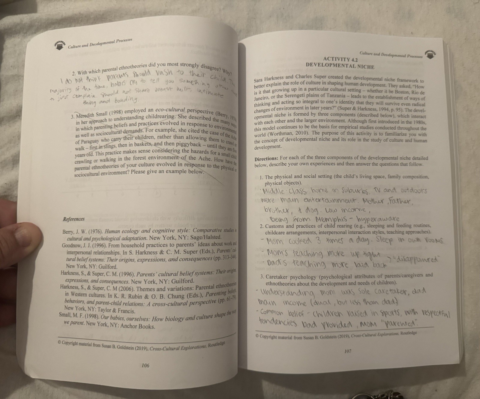 Cross-Cultural Explorations: Activities in Culture and Psychology Goldstein 3rd