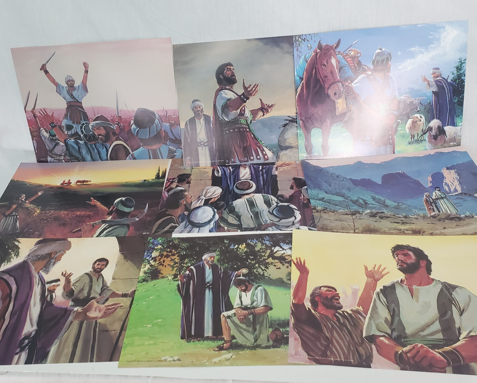 A Beka Book Life of Samuel 4 Lessons 21 Flash-a-Cards
