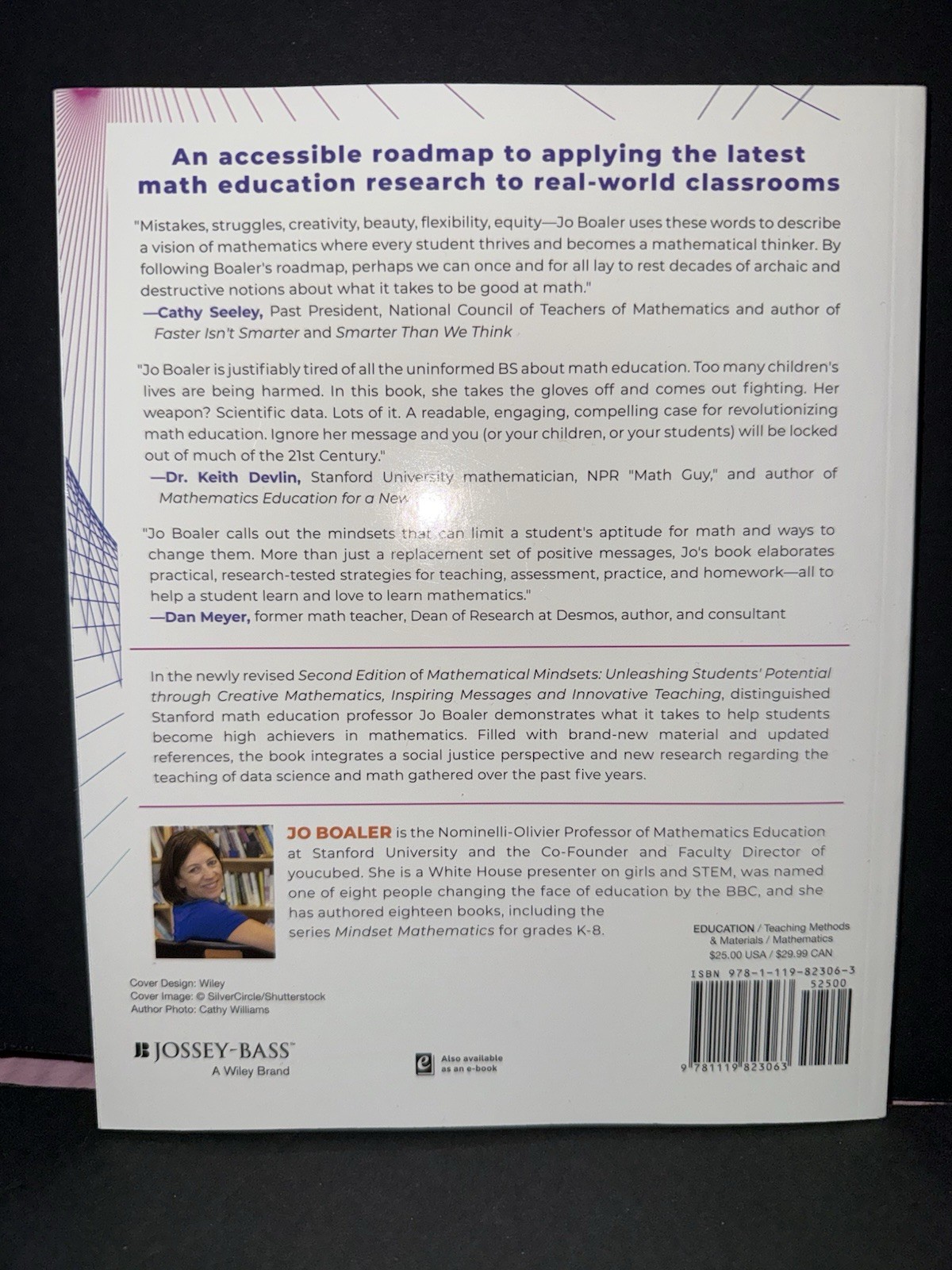 Mathematical Mindsets: Unleashing Students Potential Jo Boaler 2022 2nd ed. New