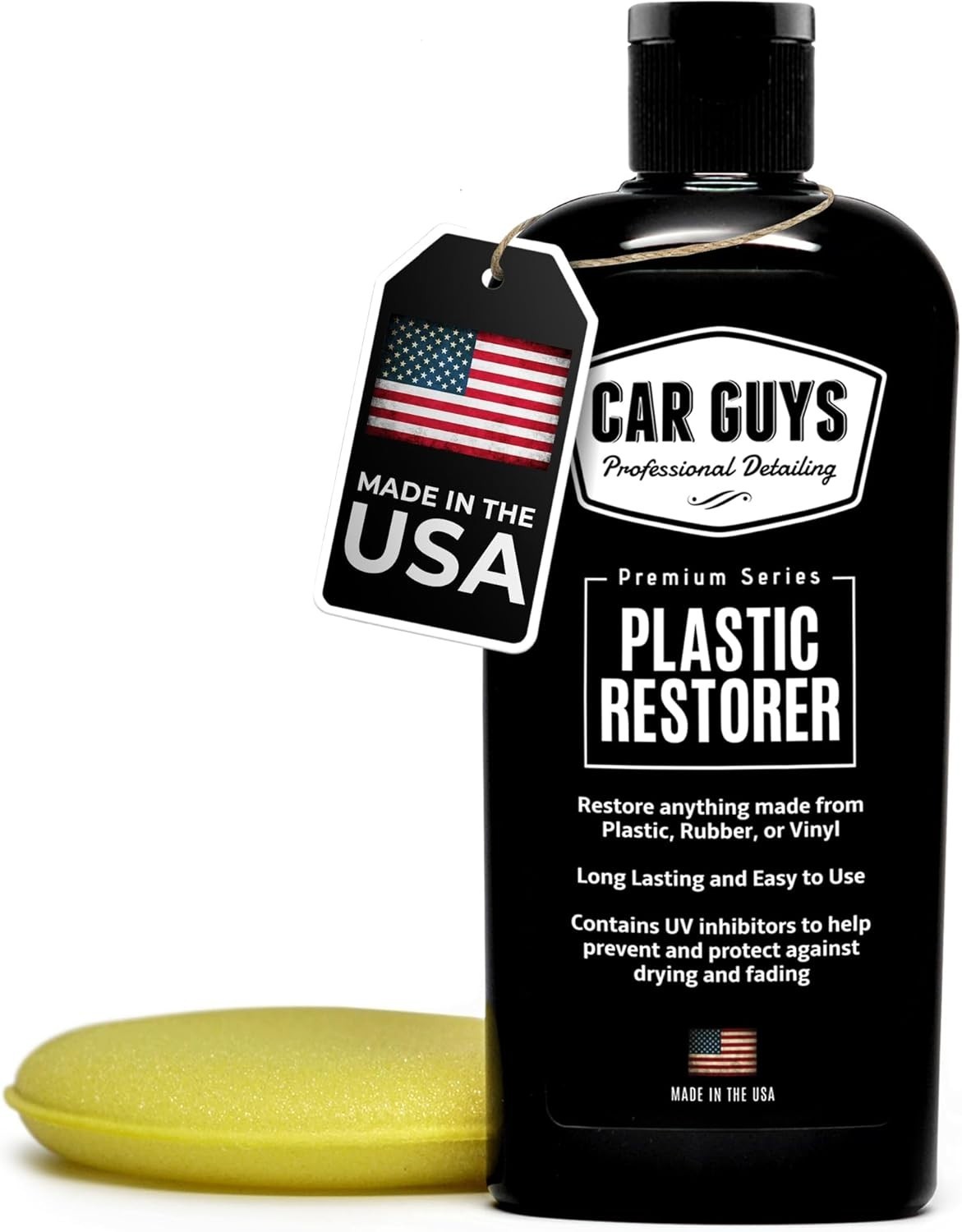 Luxury Plastic Restorer | 8 Oz Kit for Vinyl & Rubber | User-Friendly Detailing