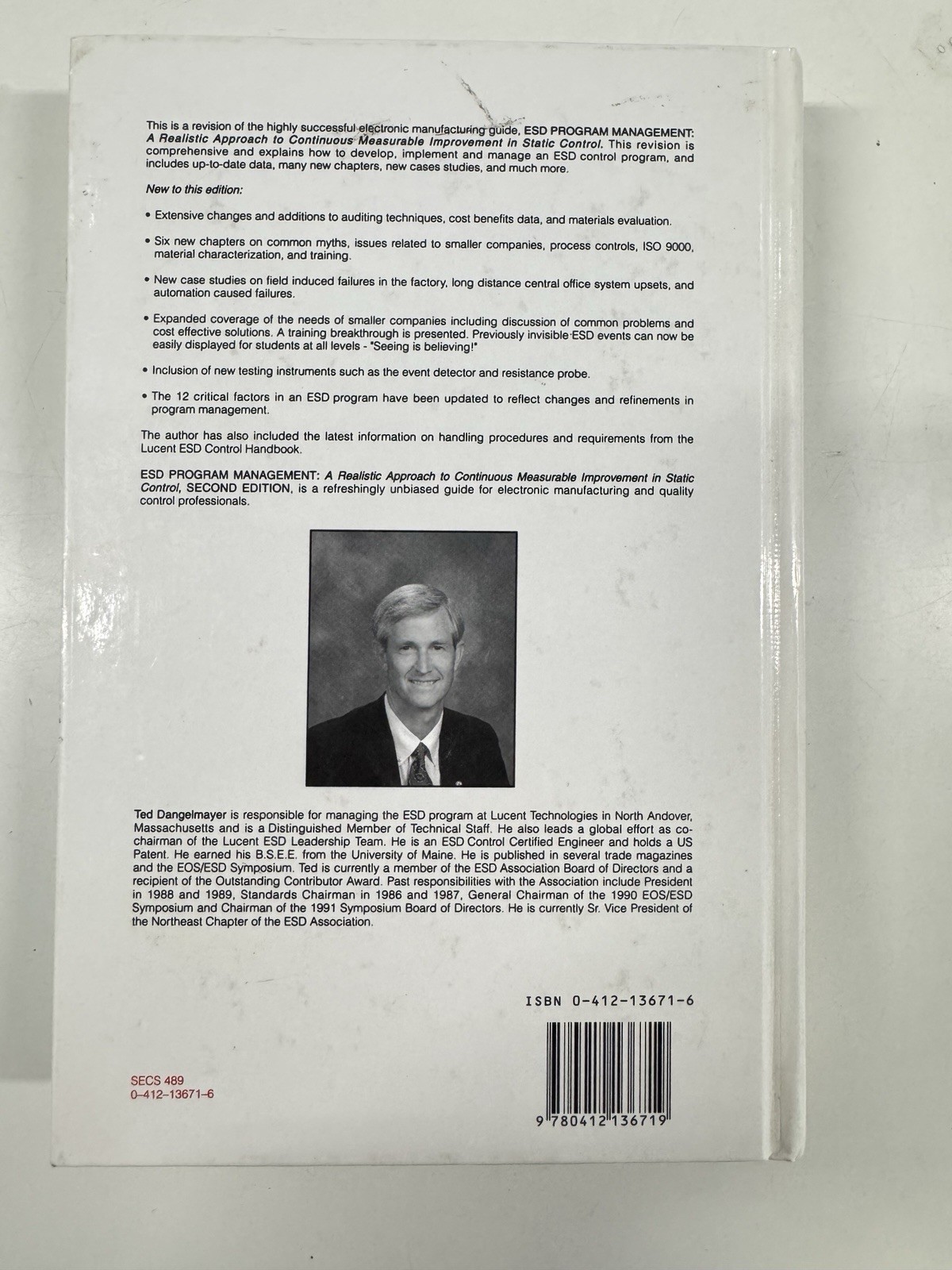 ESD Program Management 2nd Ed. Dangelmayer 1999 Lucent Bell Labs Static Ctrl
