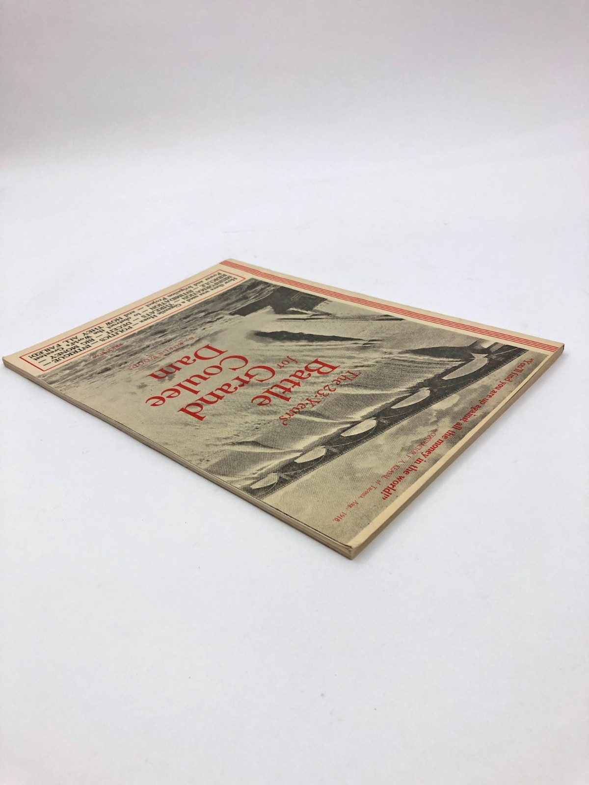 The 23-Years Battle for Grand Coulee Dam by Rufus Woods PB 80 Pages 1944