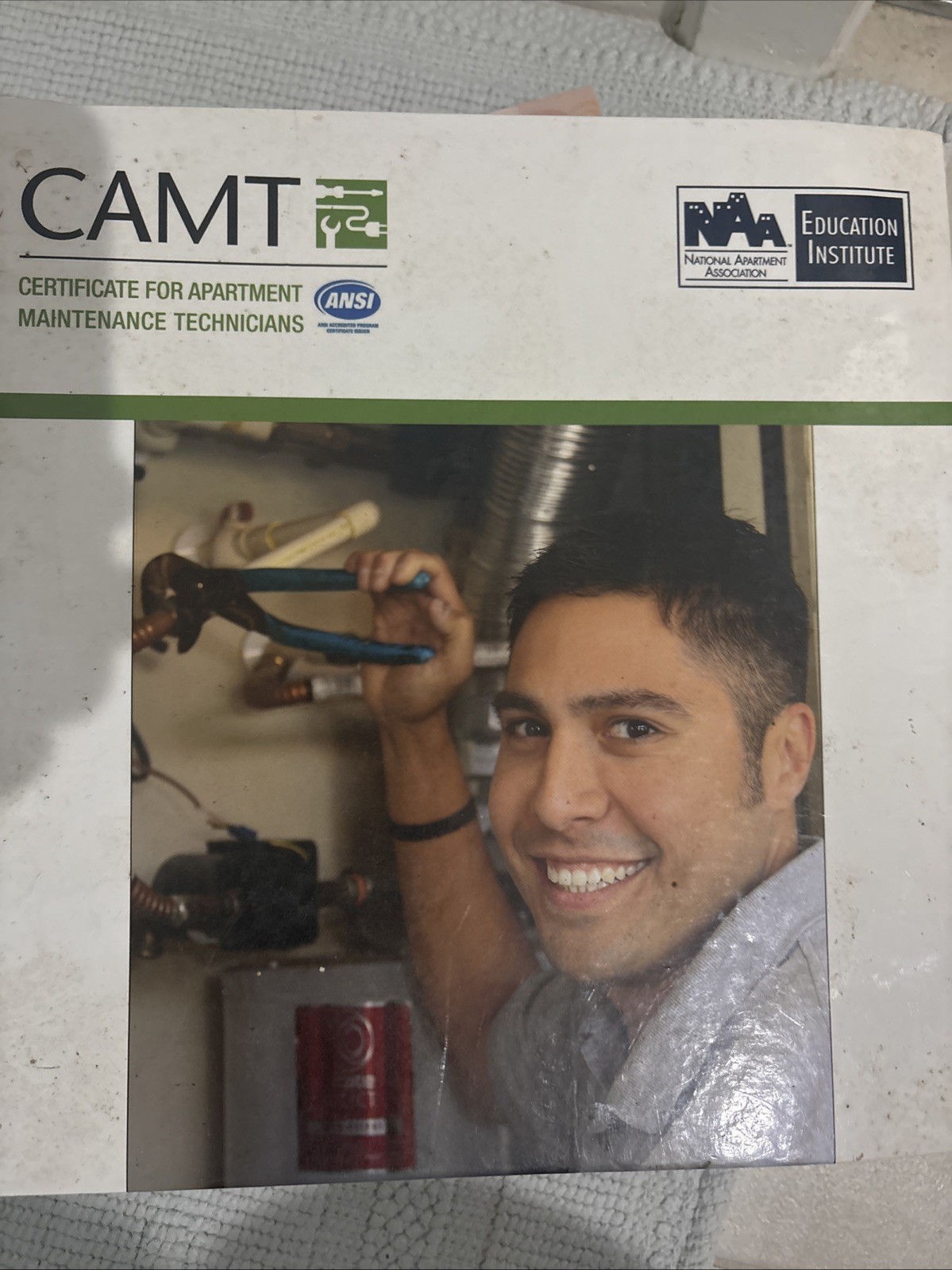 CERTIFIED APARTMENT MAINTENANCE TECHNITIAN ANSI Naa CAMT