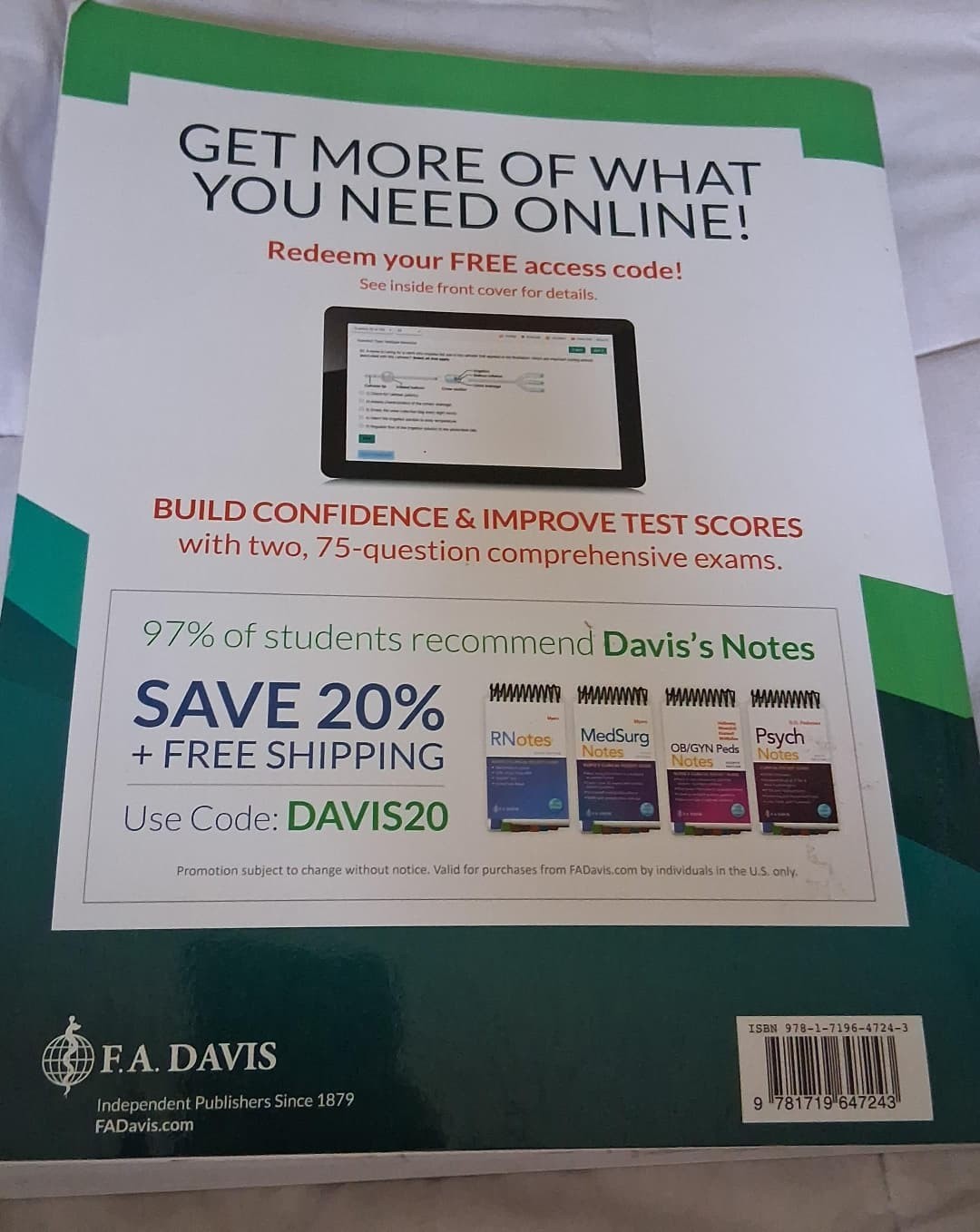 Test Success : Clinical Judgment and Test-Taking Strategies by F. A. Davis…
