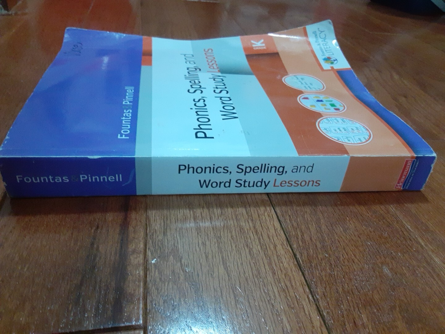 Fountas & Pinnell Phonics,Spelling, And Word Study Lessons Grade K GOOD