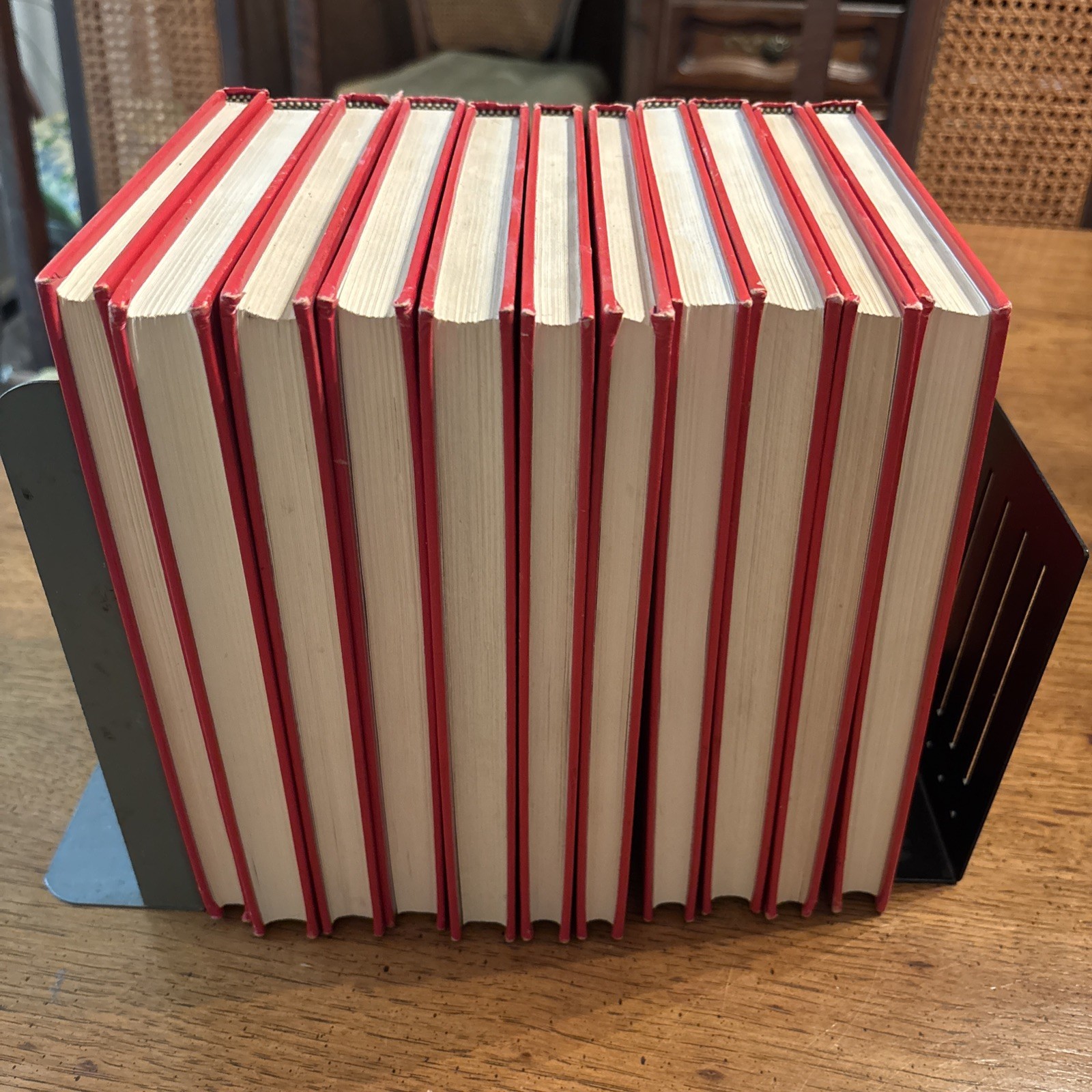 INTL Ophthalmology Clinics Books 11 Volumes 1977-1980 Red w/Gold Trim HC Vintage