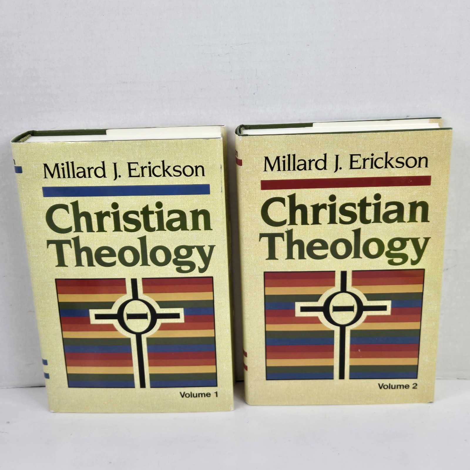 Christian Theology Vol 1 & 2 Erickson 1983 First Edition & Print HC Baker Books