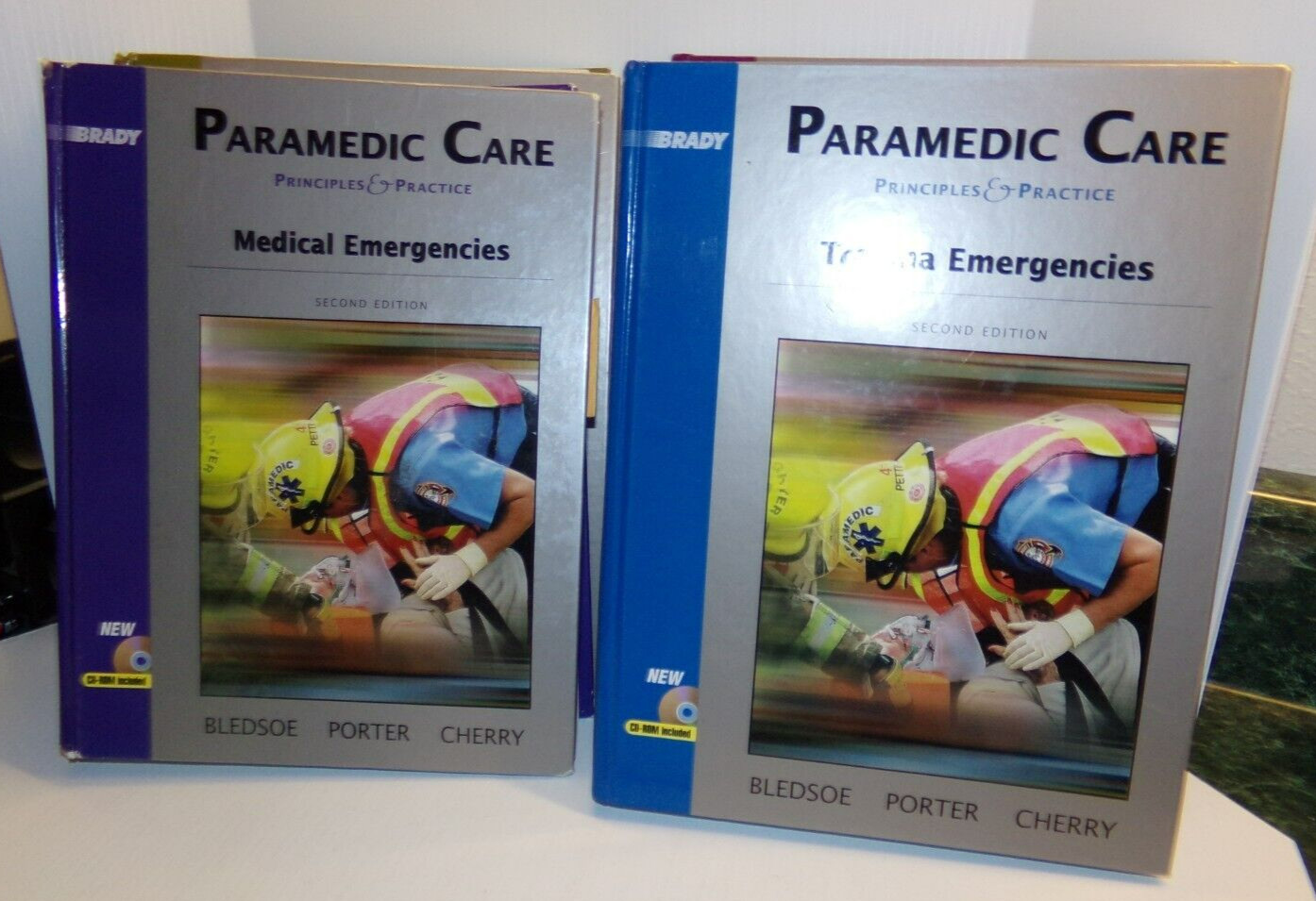 Brady Paramedic Care, 2nd, 5 Volumes, plus others (Total 10 Textbooks)