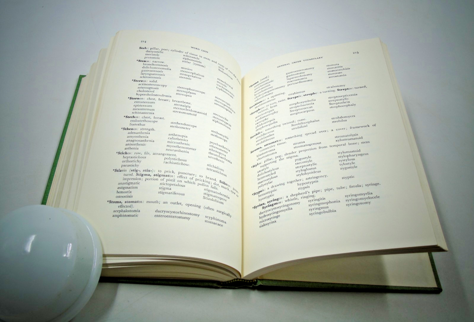 GREEK AND LATIN IN SCIENTIFIC TERMINOLOGY By Oscar E. Nybakken – Hardcover