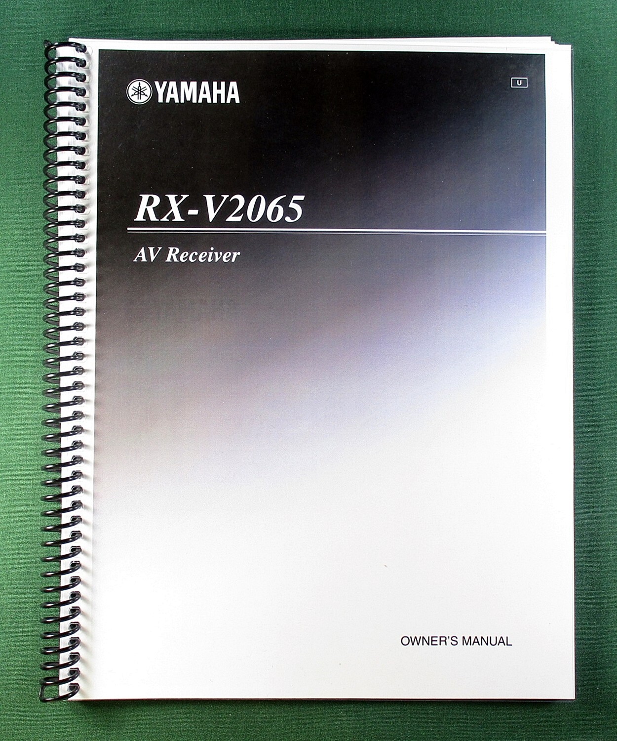 Yamaha RX-V2065 Instruction Manual: 114 Pages & Protective Covers!