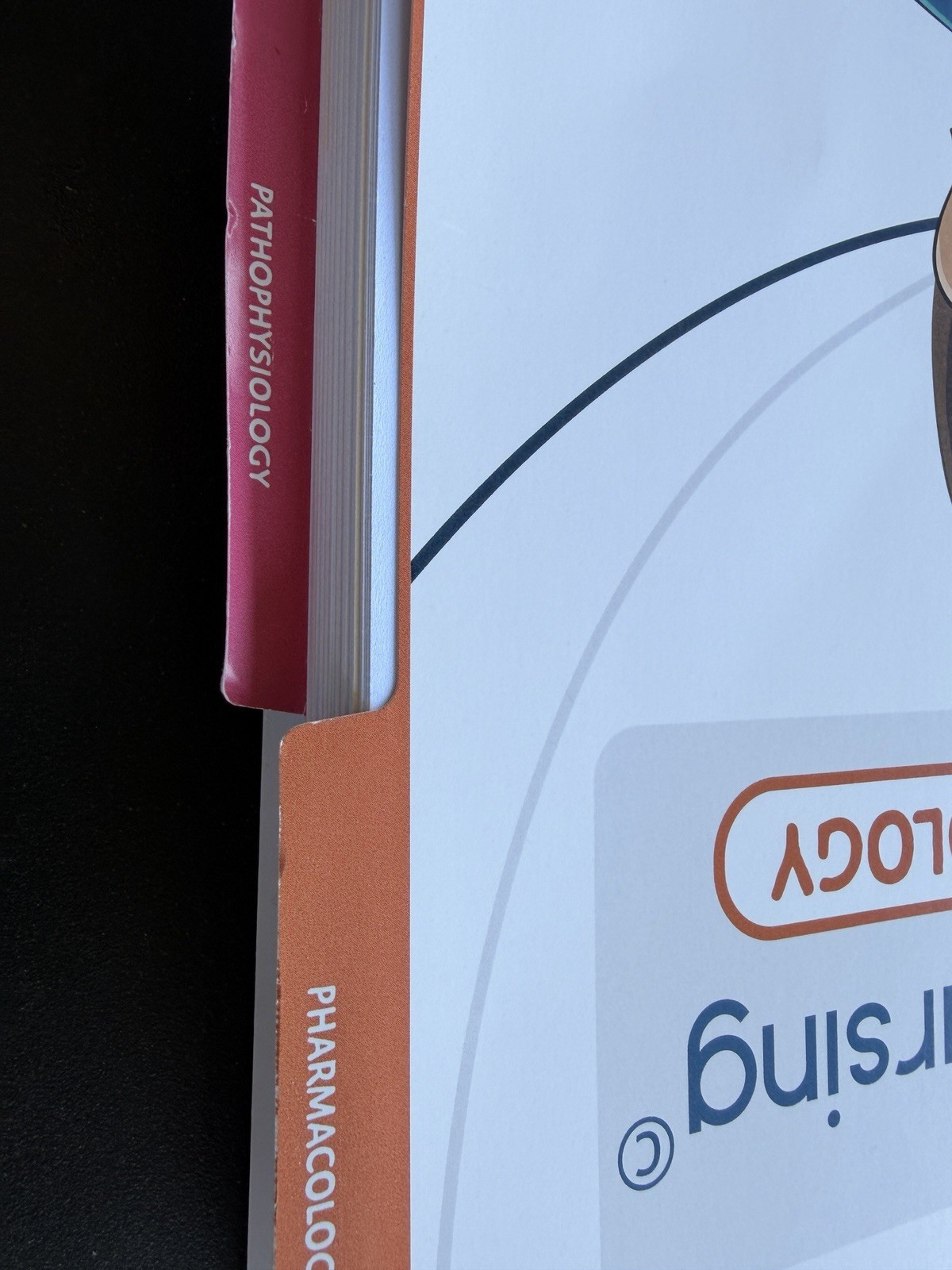 Simple Nursing Study Guide Volumes 1 and 2 Collection Good Used Spiral Bound