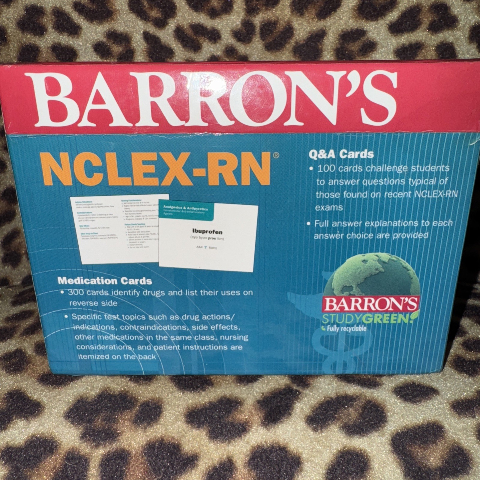 Barron’s NCLEX-RN Flash Cards, Neill Ph. D., Denise Medication Cards Q&A 1670