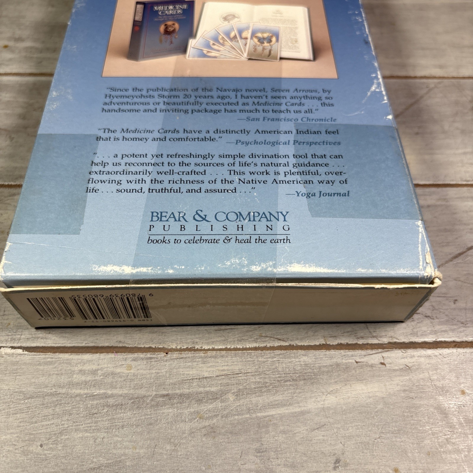 Medicine Cards Book & Card Deck SET by David Carson and Jamie Sams Revised 1988