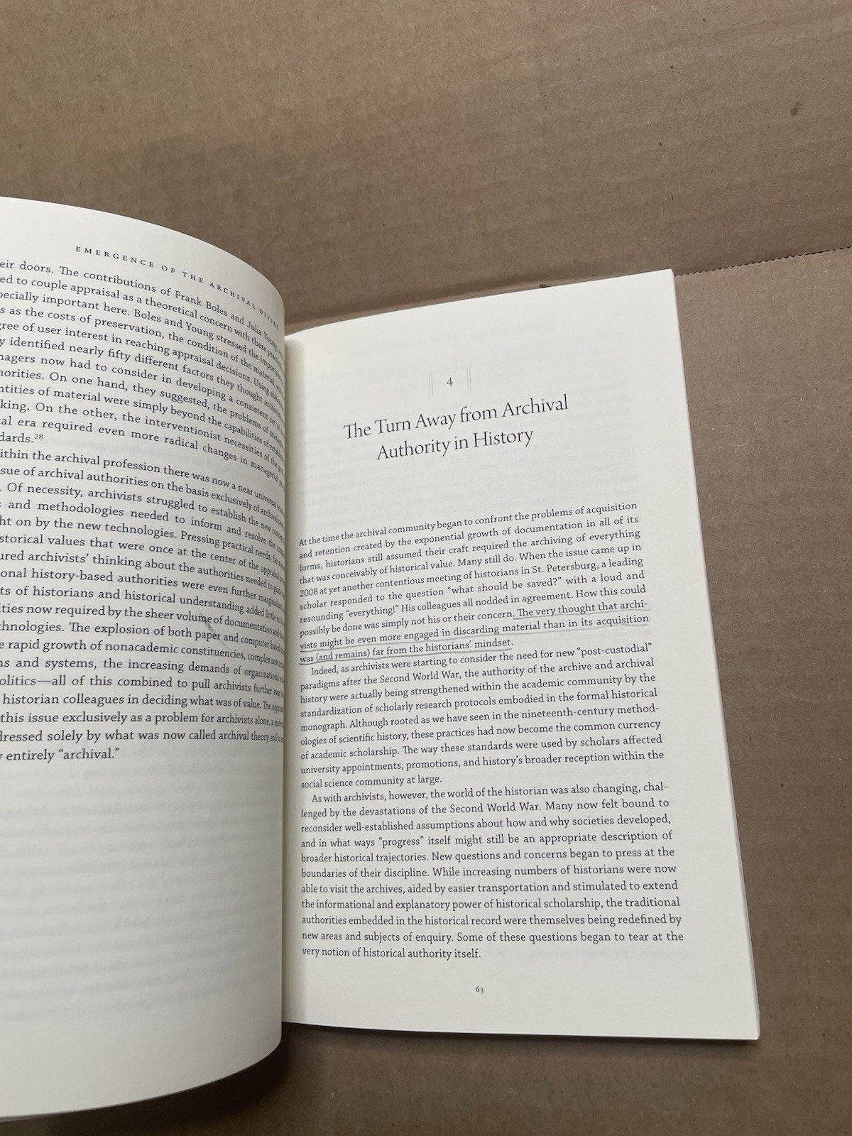 Processing the Past : Contesting Authority in History and the Archives, Paper…