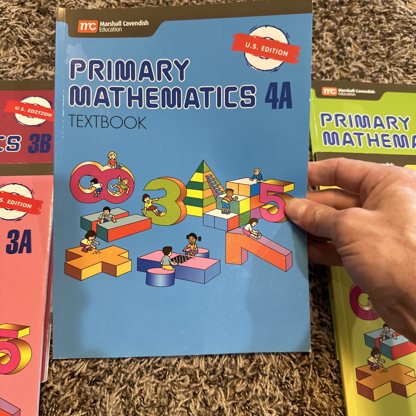 Primary Mathematics 3a 3b 4a 5a 5b 6a 6b Textbooks by Singapore