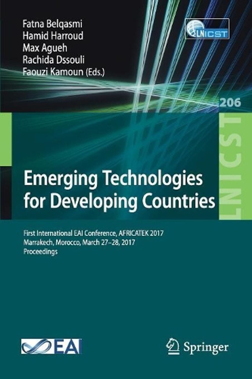 Emerging Technologies for Developing Countries: First International EAI Conferen