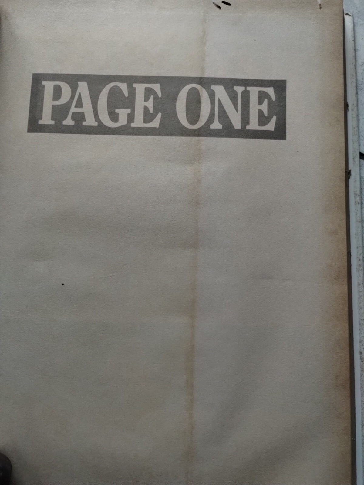 THE NEW YORK TIMES PAGE ONE Major Events 1920-1983 292 pages Hard Back 15.5X11.5