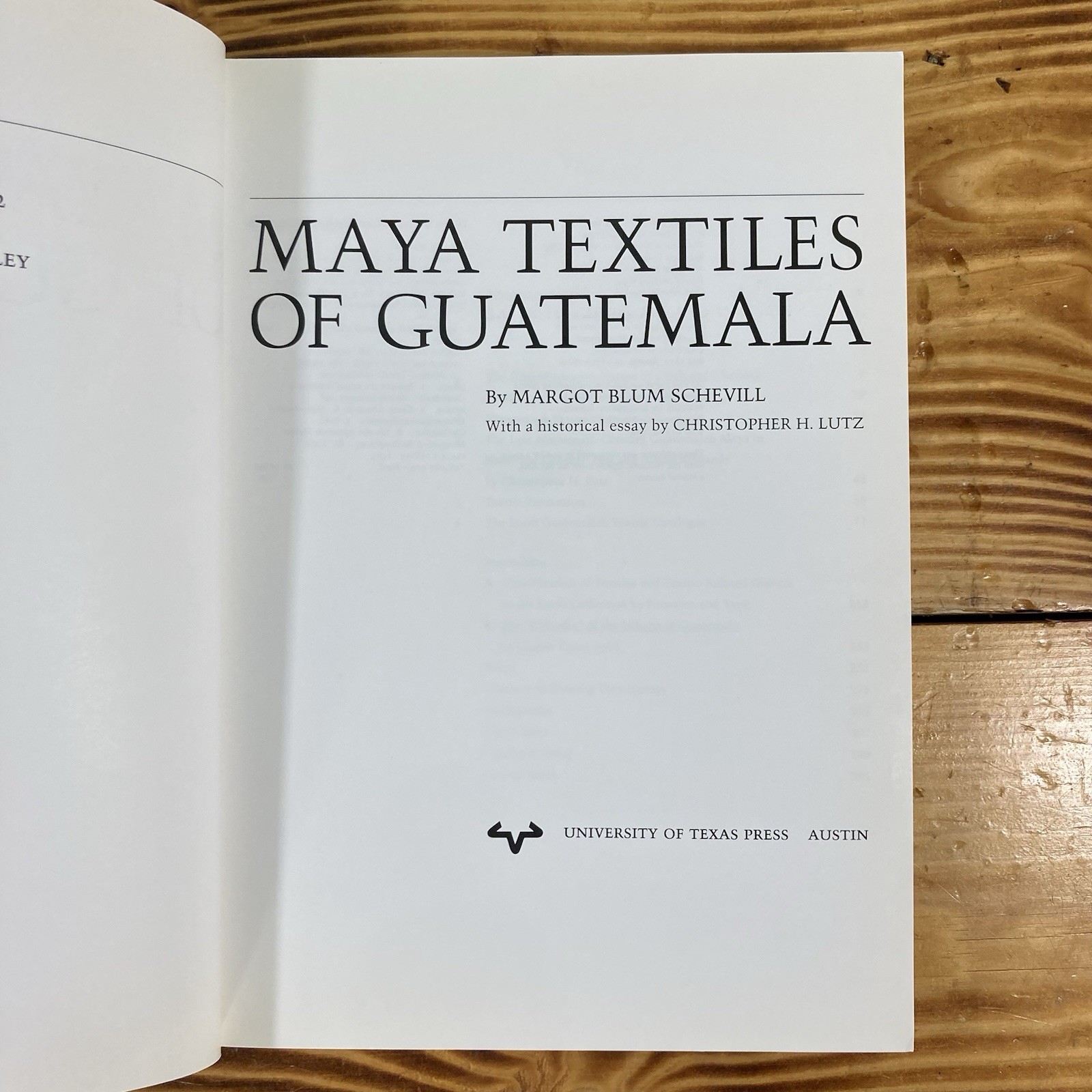 Maya Textiles of Guatemala The Gustavus A. Eisen Collection Schevill 1993 TPB