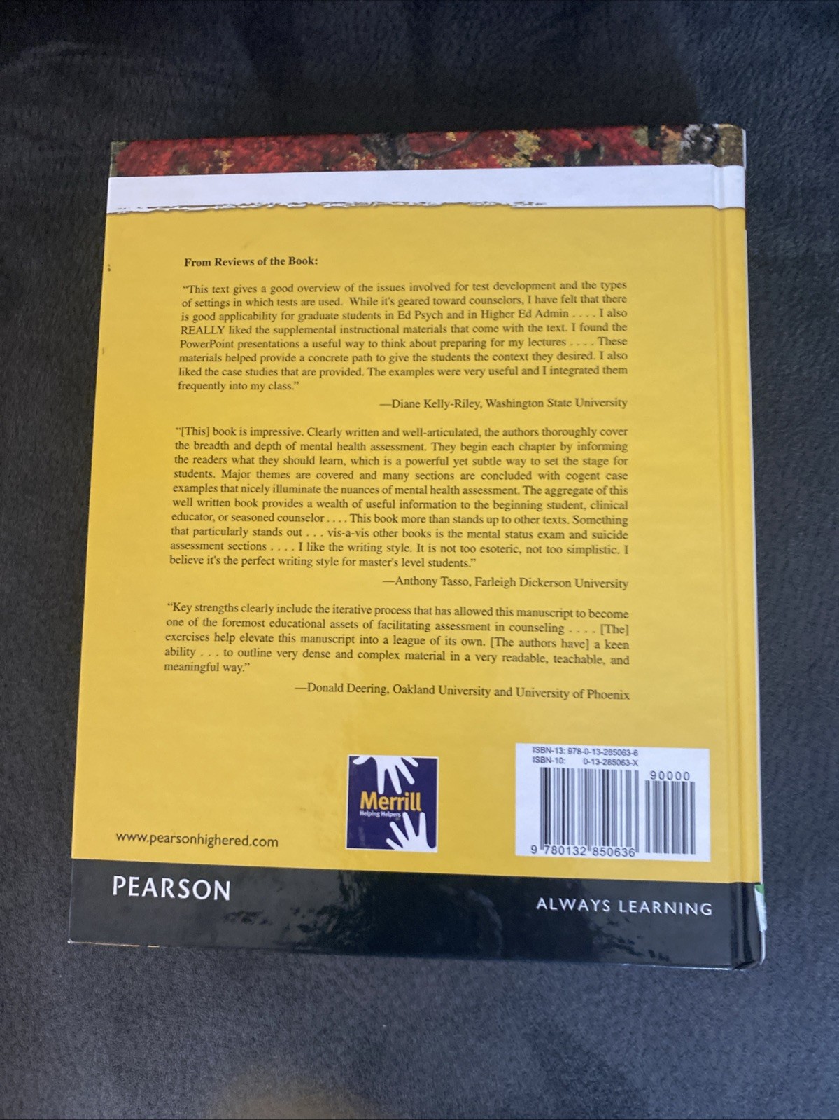 Assessment Procedures for Counselors and Helping Professionals by Robert…