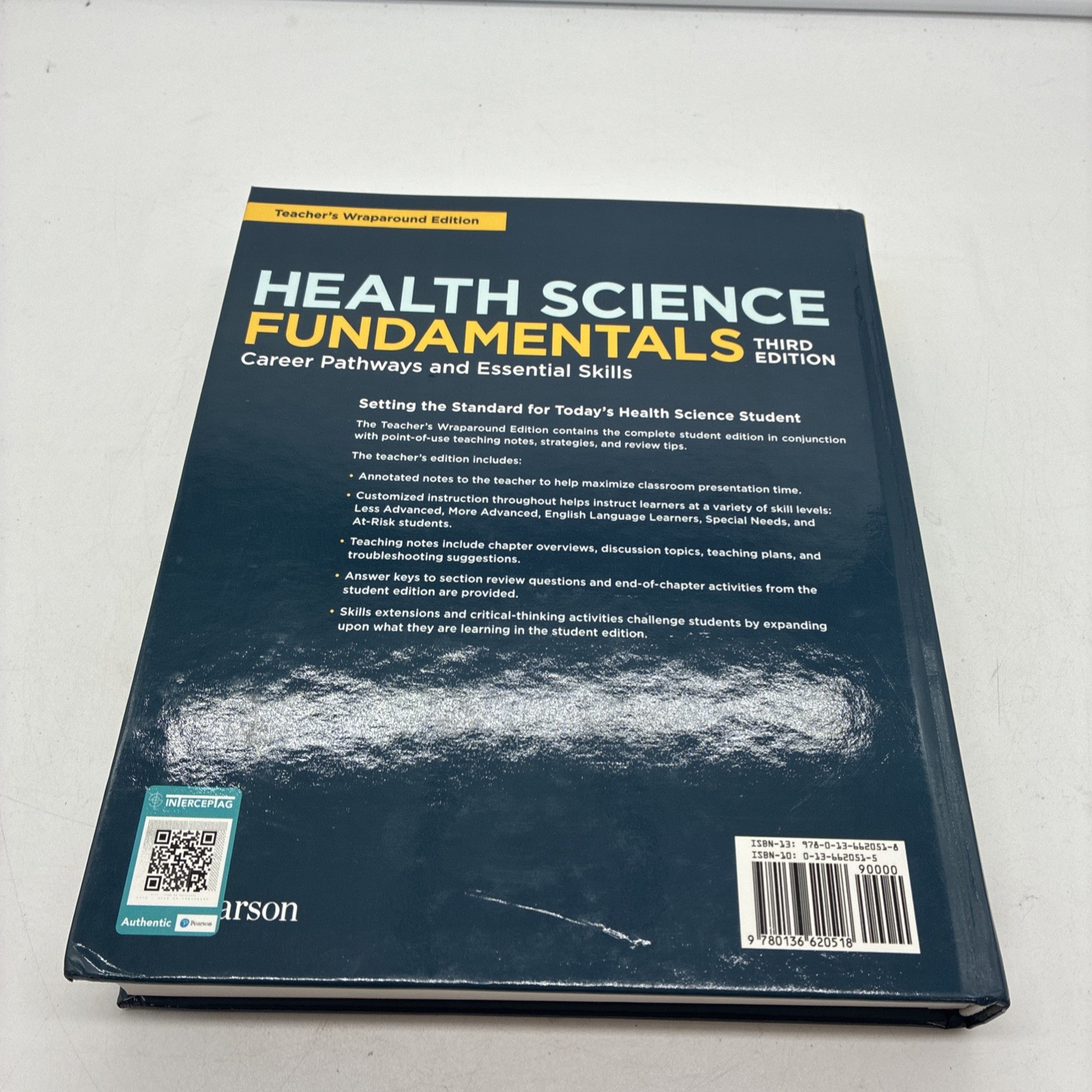 Health Science Fundamentals Career Pathways & Essential Skills 3rd Ed Teacher’s
