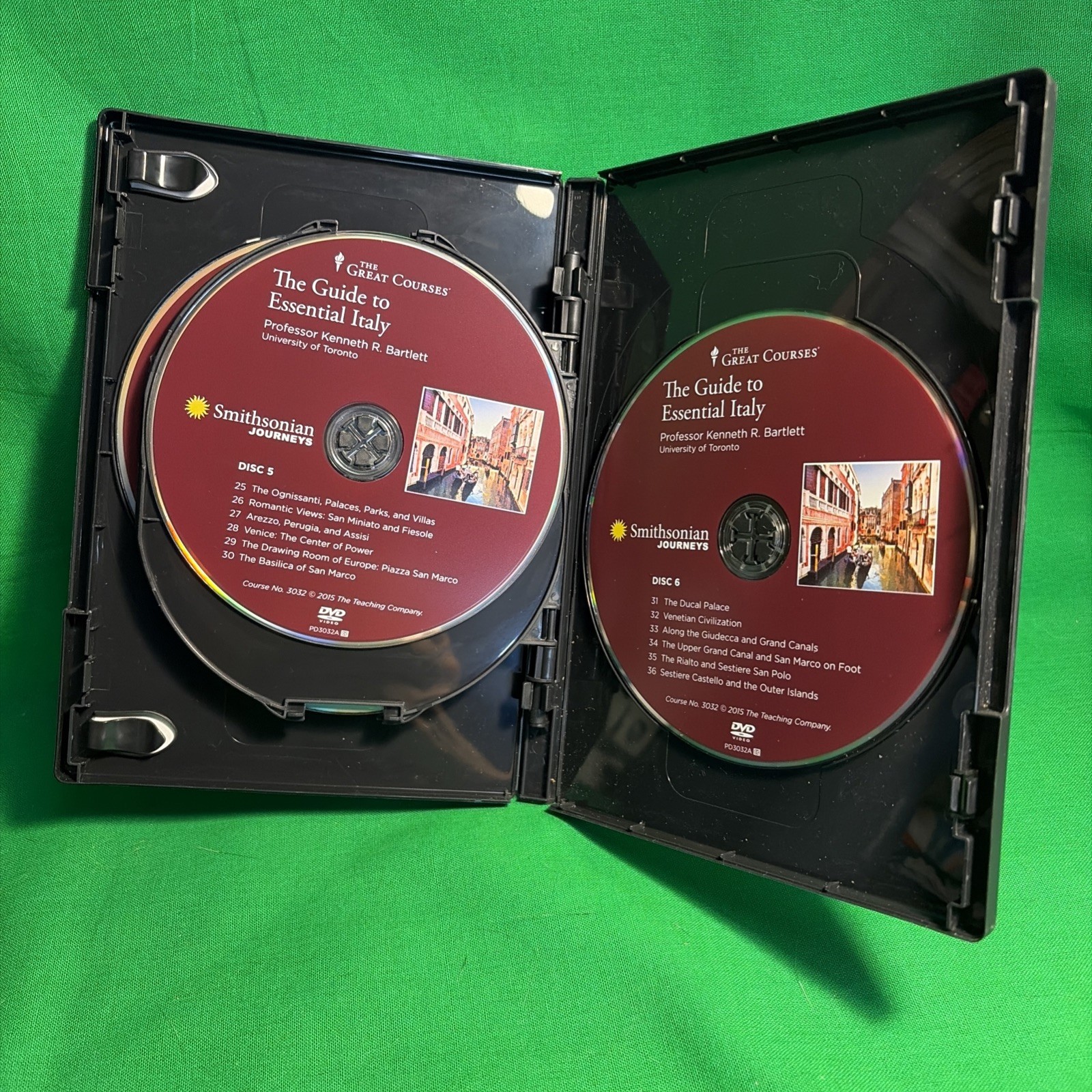 The Guide to Essential Italy (Great Courses) (Teaching Co.) DVD Course No. 3032