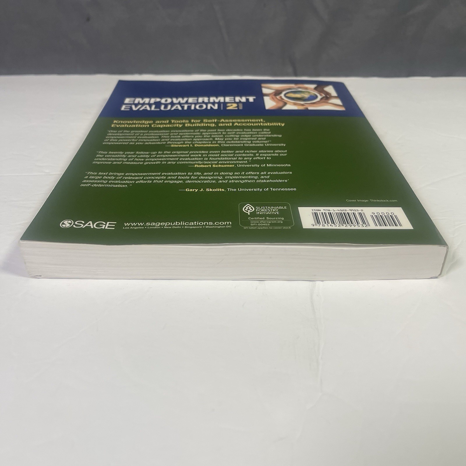 Empowerment Evaluation: – Paperback, by Fetterman David; Kaftarian – Like New🔥