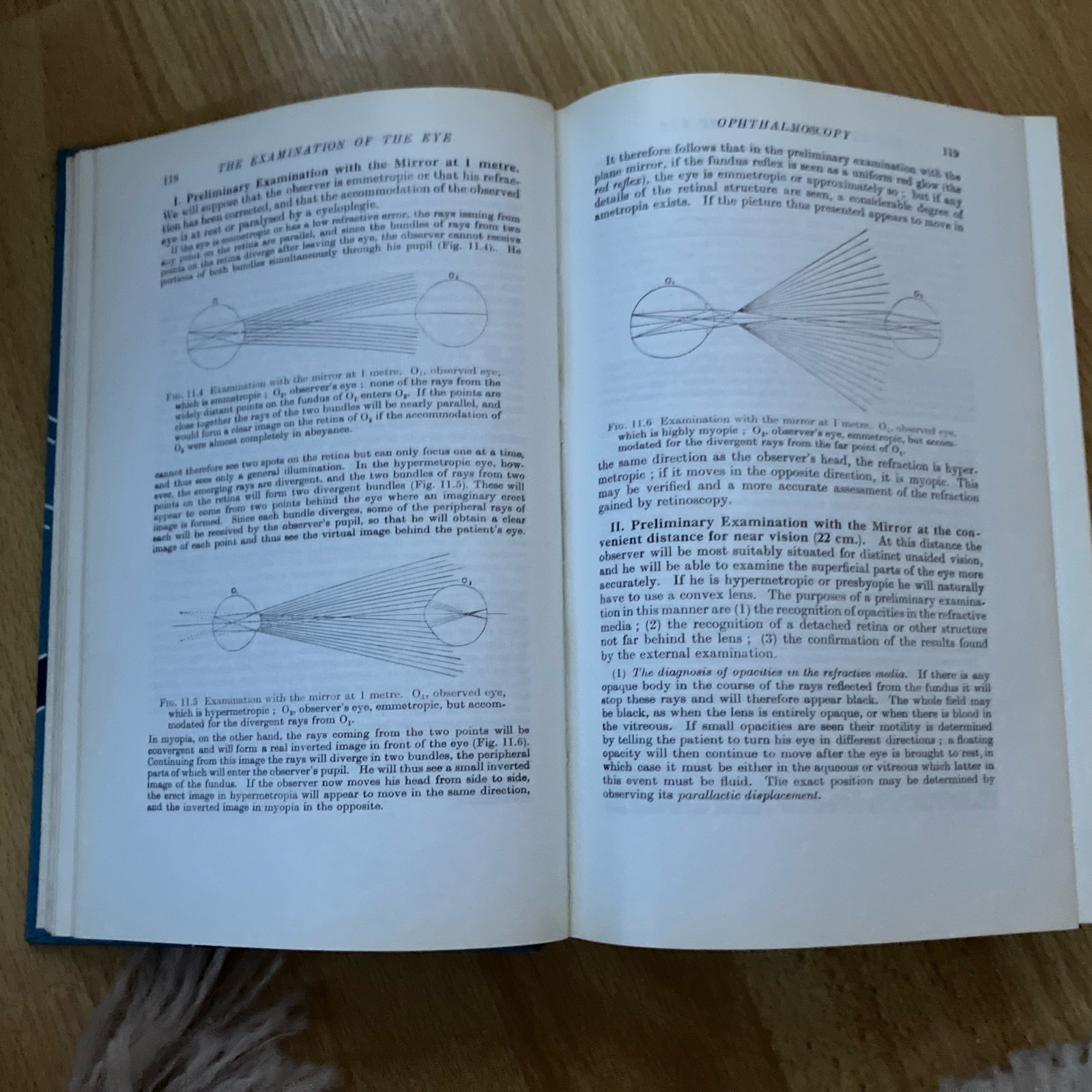 Parsons’ Diseases of the Eye vintage textbook hardback by S. Miller 1978 16th