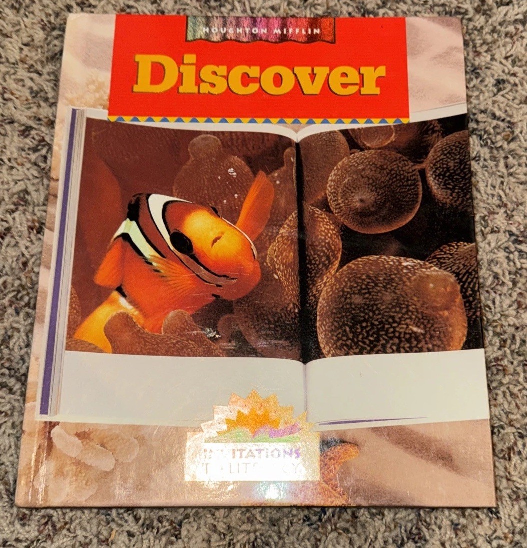 Invitations to Literacy: Discover Level 1.5 Hardback Reading Textbook pub. 2001