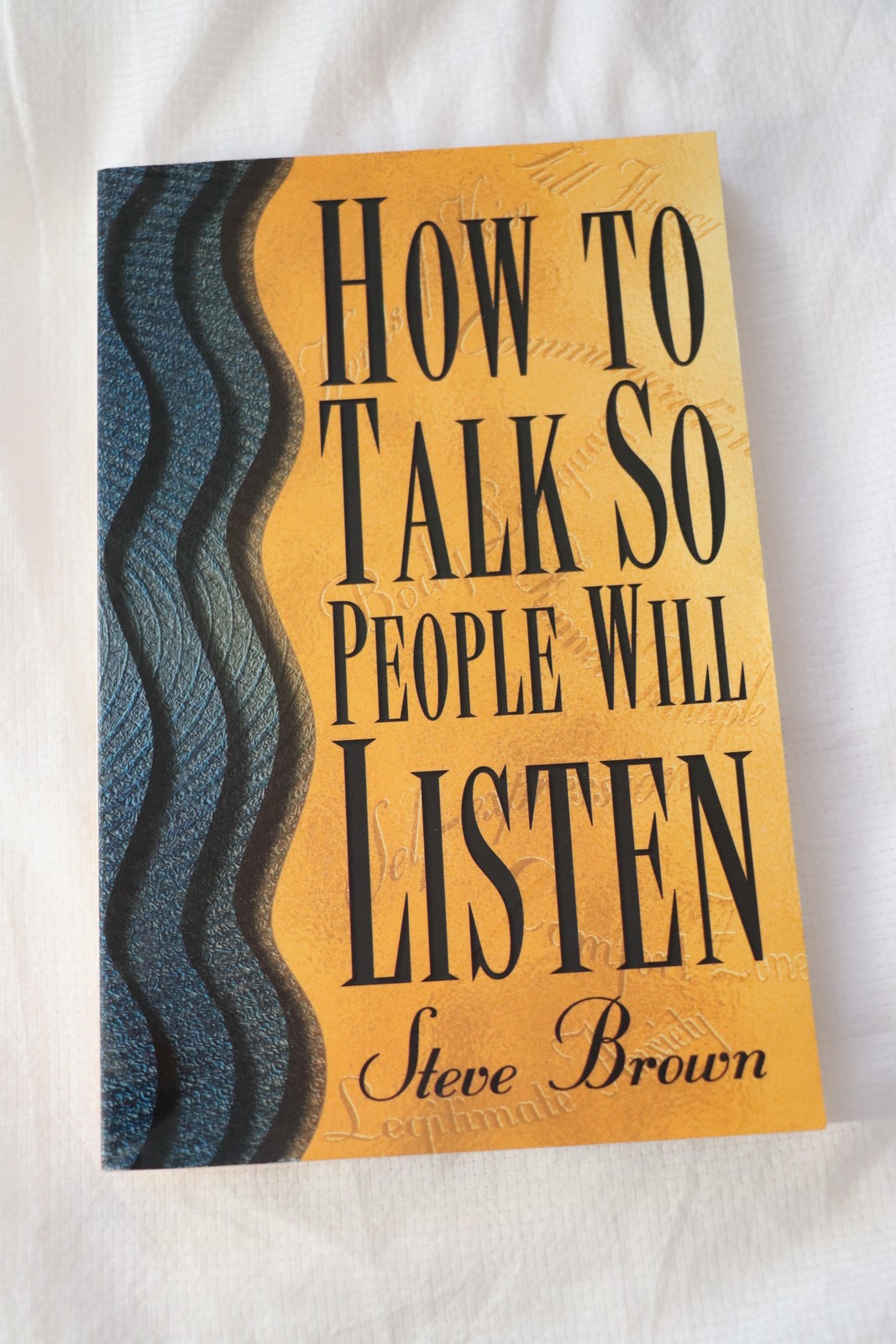 How To Talk So People Will Listen Steve Brown Christian Baker Books Gold PB 1999