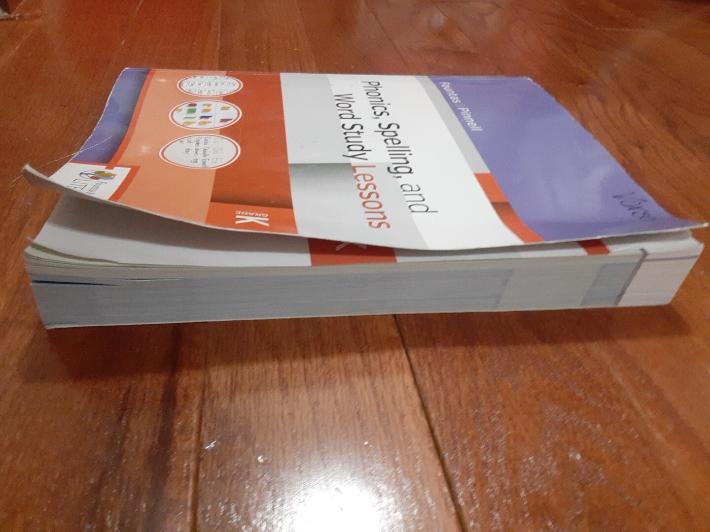 Fountas & Pinnell Phonics,Spelling, And Word Study Lessons Grade K GOOD