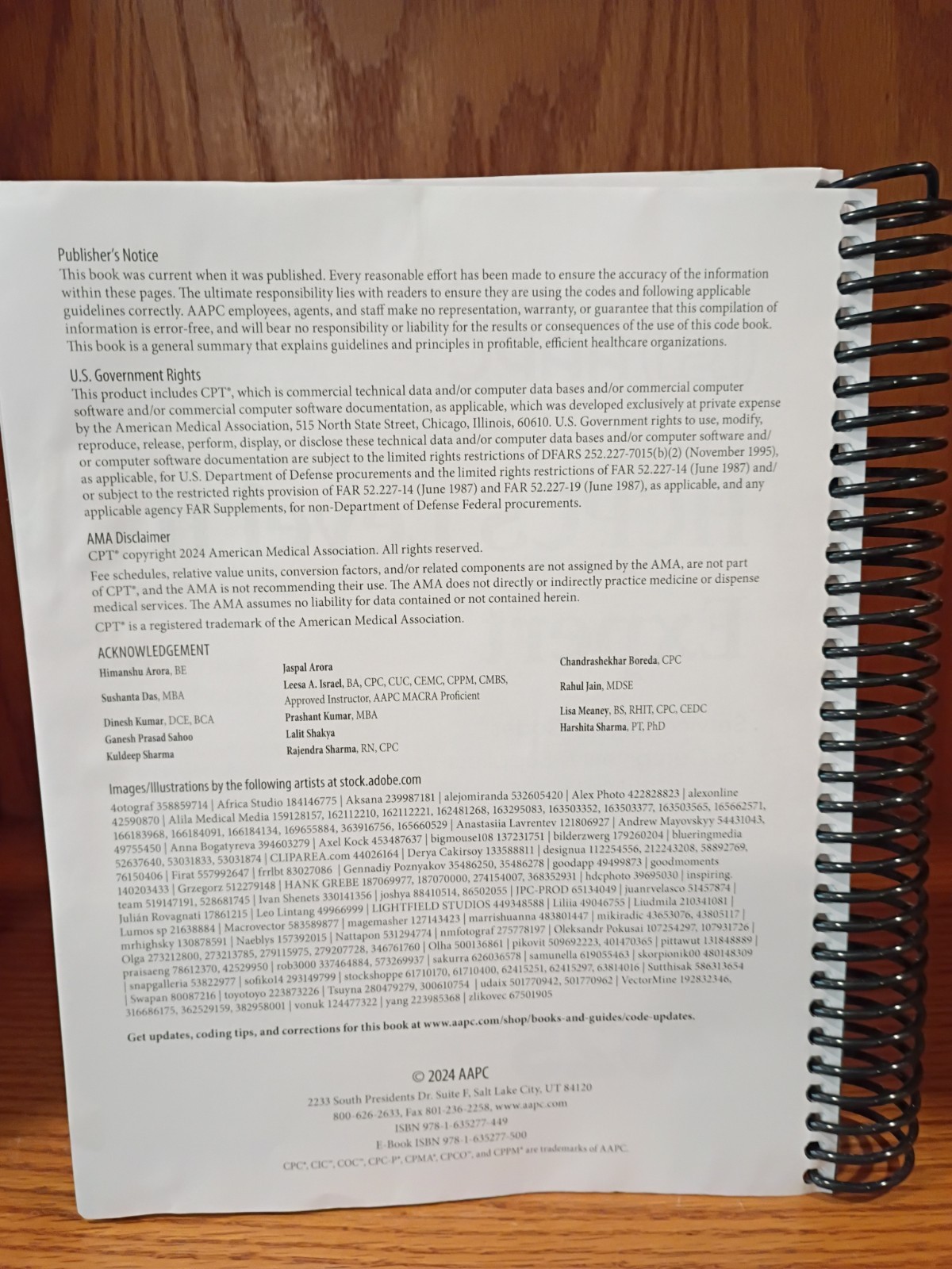 AAPC HCPCS Level II Expert 2025 Spiral Textbook Medical Coding English