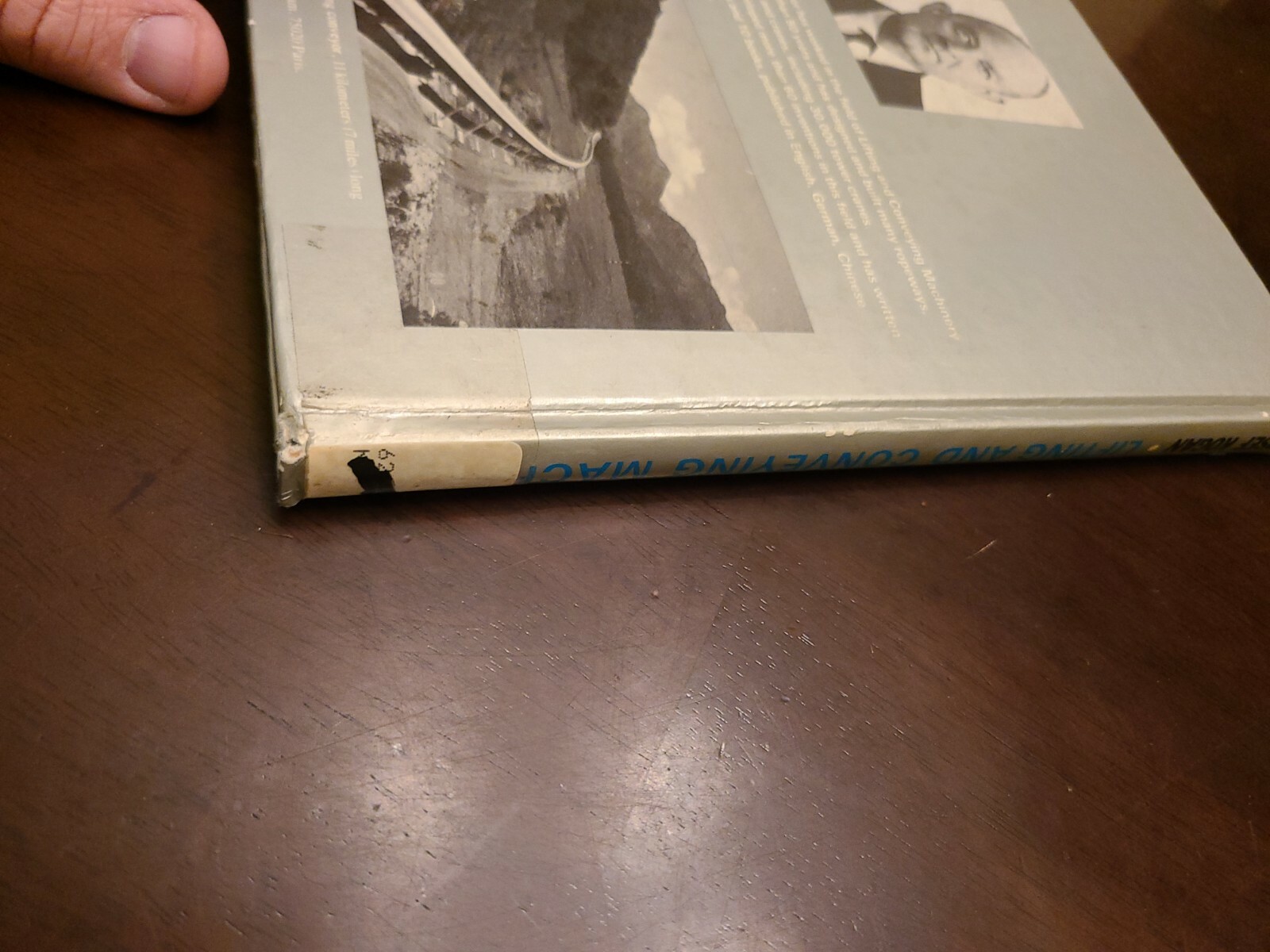 Lifting and Conveying Machinery by Josef Kogan, 1985, Hardcover, Ex Library