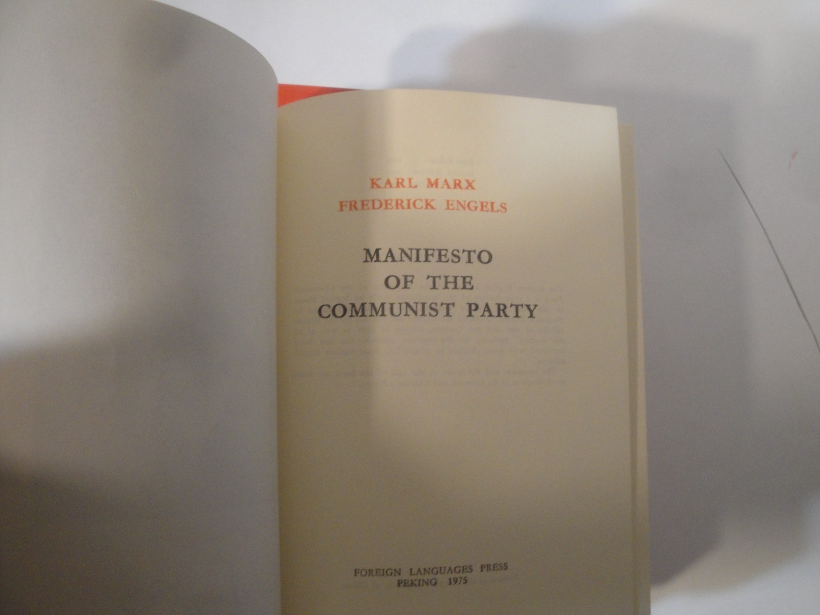 Marx-Engels LOT 4 / COMMUNIST MANIFESTO/ON DIALECTICAL MATERIALISM/READER