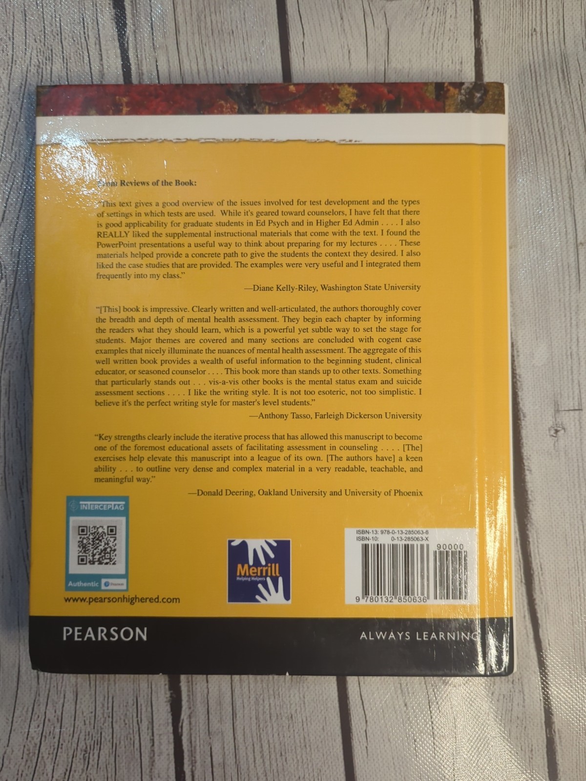 Assessment Procedures for Counselors and Helping Professionals (8th Edition)…