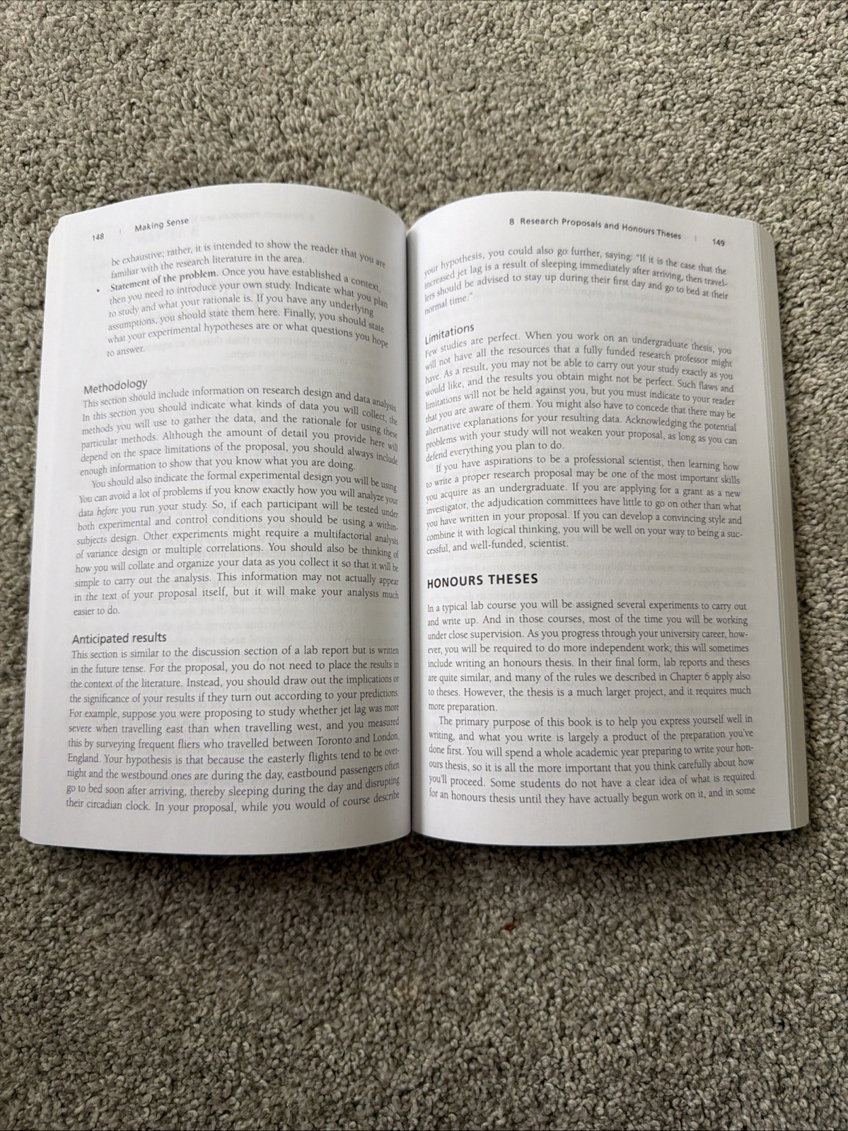 MAKING SENSE IN PSYCHOLOGY: A STUDENT’S GUIDE TO RESEARCH By Margot Northey