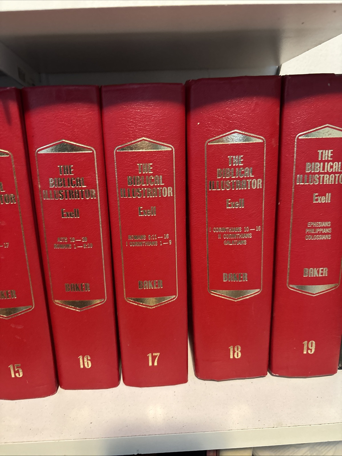 The Biblical Illustrator 23 Volume Complete Book Set. Exell- Baker Excellent