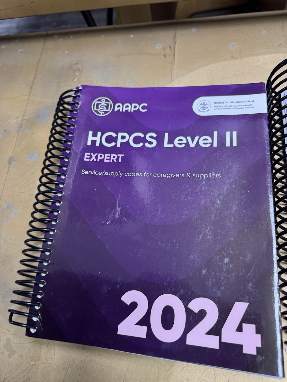 Lot/2 AAPC ICD-10-CM 2024, AAPC Code Book/ HCPCS LEVEL 2 Service/supply Codes