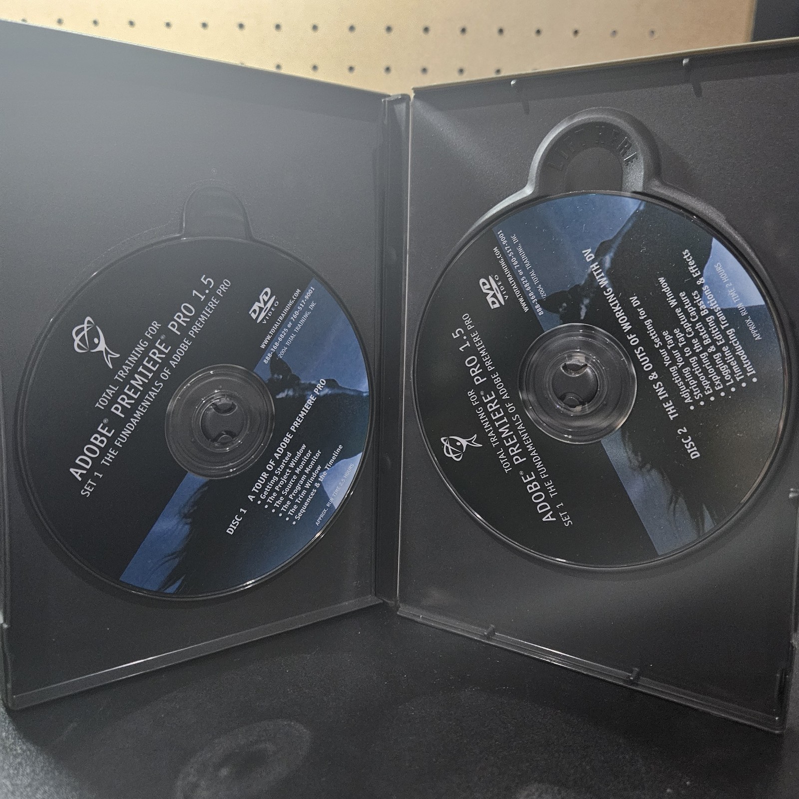 TOTAL TRAINING FOR ADOBE PREMIERE PRO 1.5 Set 2 & 3 By JACOB ROSENBERG DVD