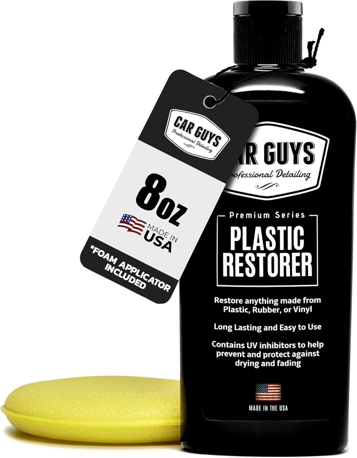 Plastic Restorer – 8 Oz – Black