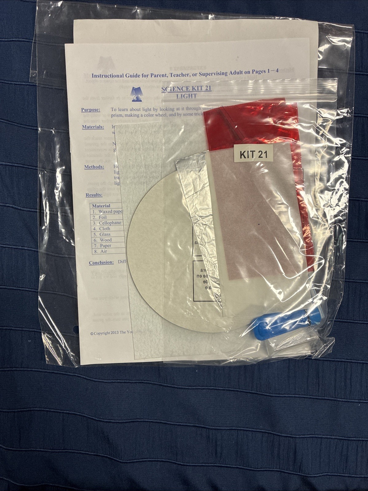 Noeo Science Physics 1 Set: Lab Manual, Instructor Guide, 6 Books & 5 Lab Kits