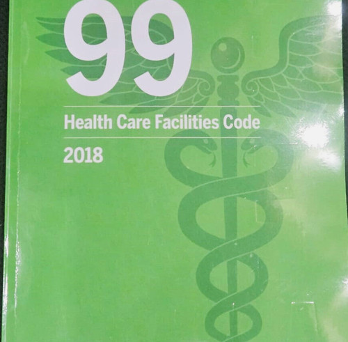 NFPA 99 Health Care Facilities Code 2018 New Stock Fast Shipping