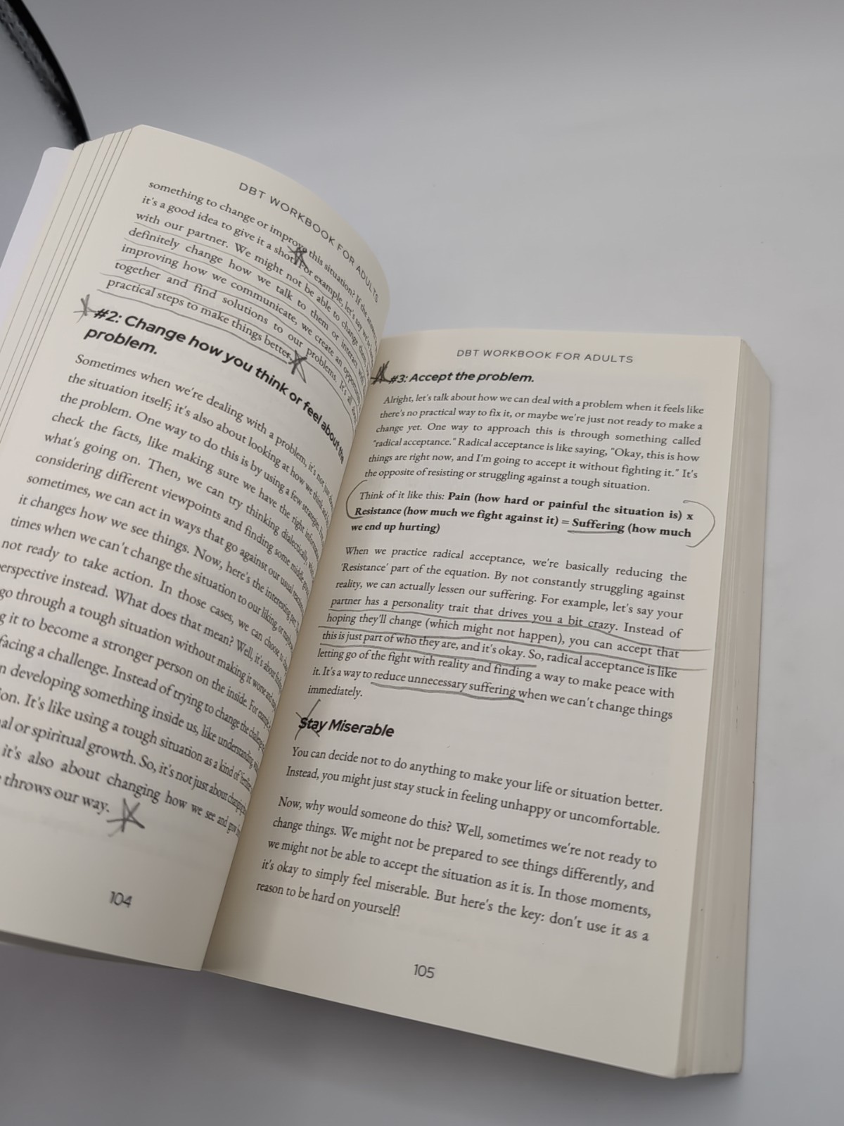 DBT CBT and ACT 3 in 1 Workbook READ