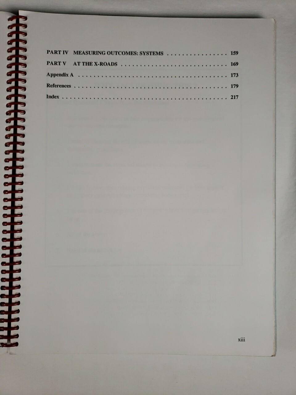 Physical Rehabilitation Outcome Measures Softcover Spiral Book 1995