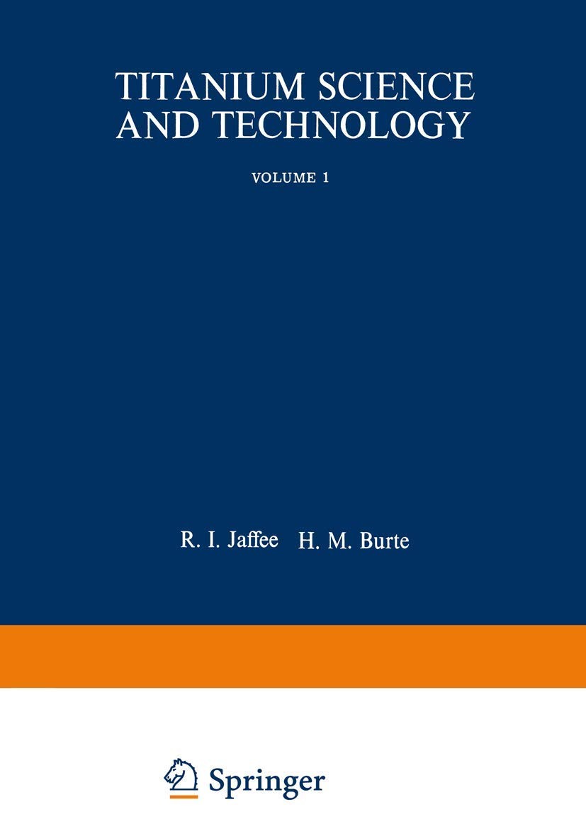 Titanium Science and Technology. Volumes 1; 2; 3; 4