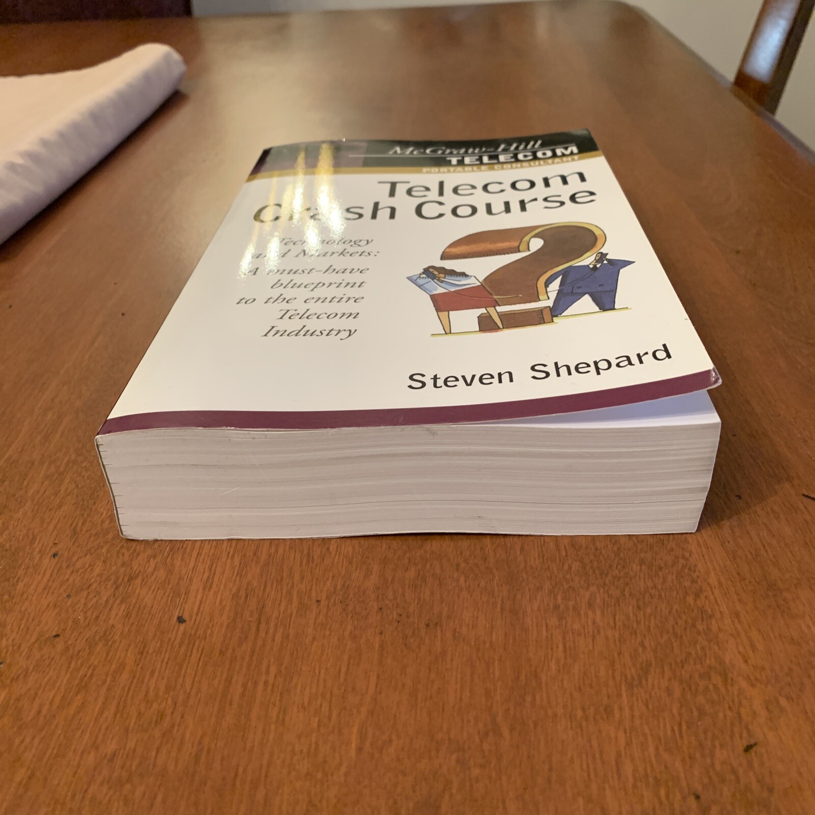 McGraw-Hill Telecom Ser.: Telecom Crash Course by Steven Shepard (2001, Trade…