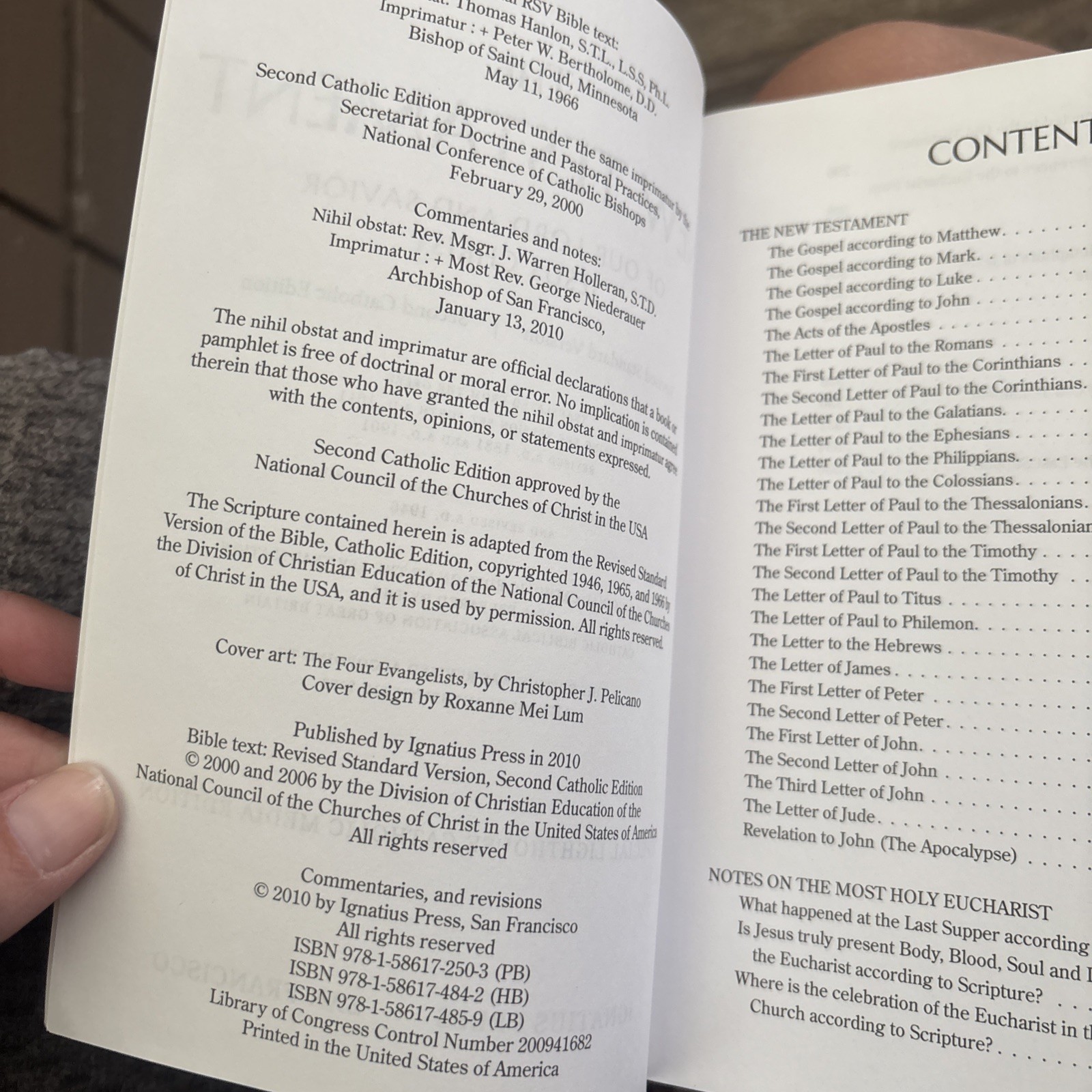 New Testament Second Catholic Edition RSV – Ignatius Press – Paperback