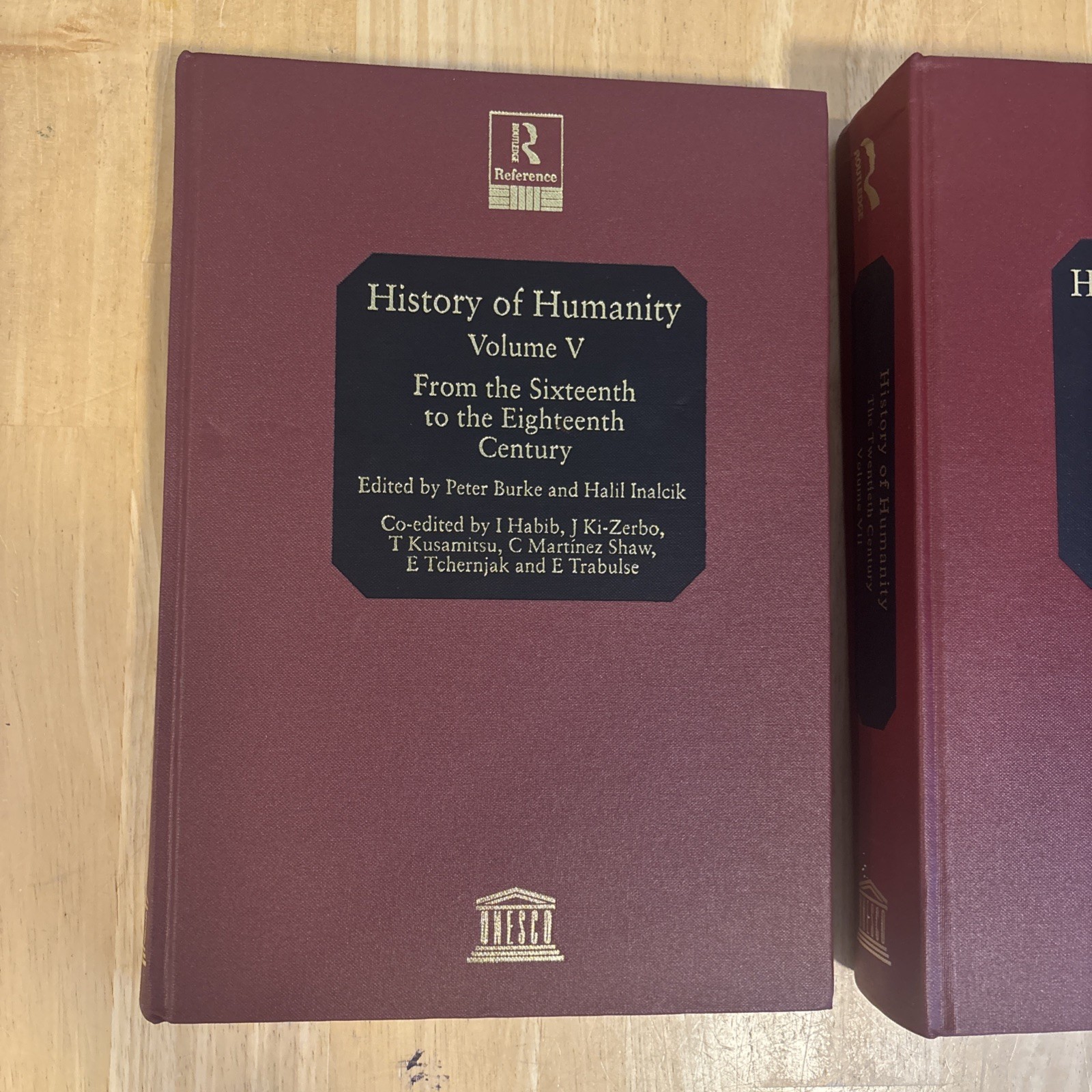 History of Humanity: Volume V And VII Ex Library 16th Century To Present