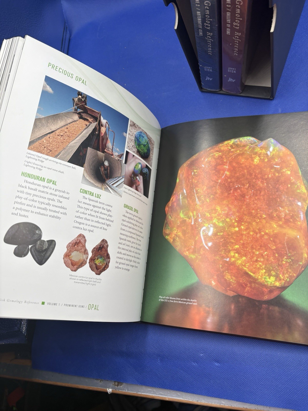 The Sisk Gemology Reference 3 Volume Set Jerry Sisk 2016 HC Complete w/ Case
